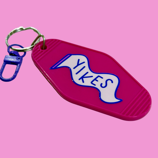 Yikes Motel Keychain