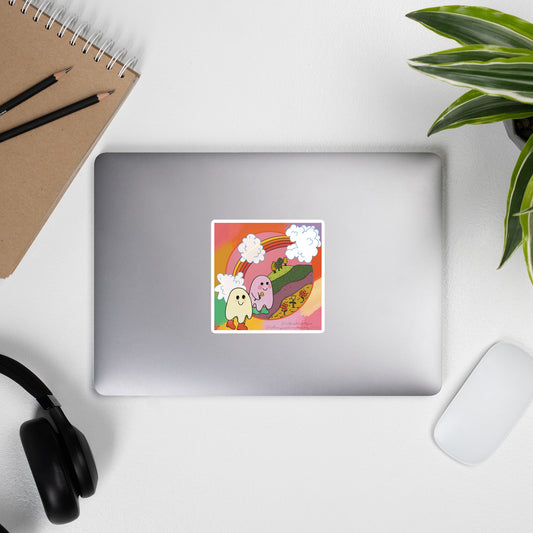 Ghosties DTIYS - POD - Bubble-free Vinyl Sticker - Patreon Exclusive
