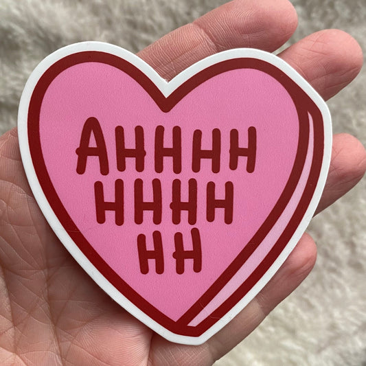 AHHHHHHHH Vinyl Sticker
