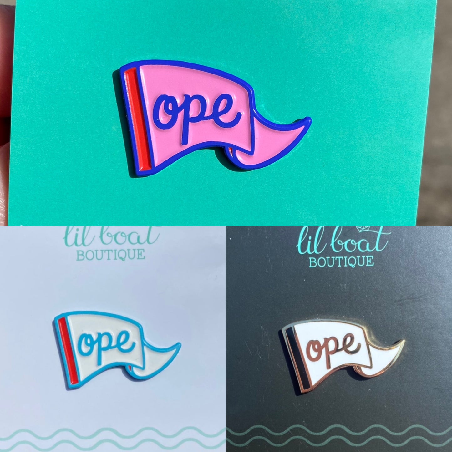 Ope Chicago Enamel Pin - Soft Enamel Pin