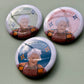Too Much Shit - 2.25" Button (3 Colors)