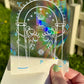 Speak Friend and Enter Rainbow Maker Doors of Durin LOTR Suncatcher