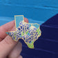 Texas Bluebonnet - State Flower Hard Enamel Pin