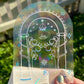 Speak Friend and Enter Rainbow Maker Doors of Durin LOTR Suncatcher