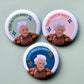 Too Much Shit - 2.25" Button (3 Colors)