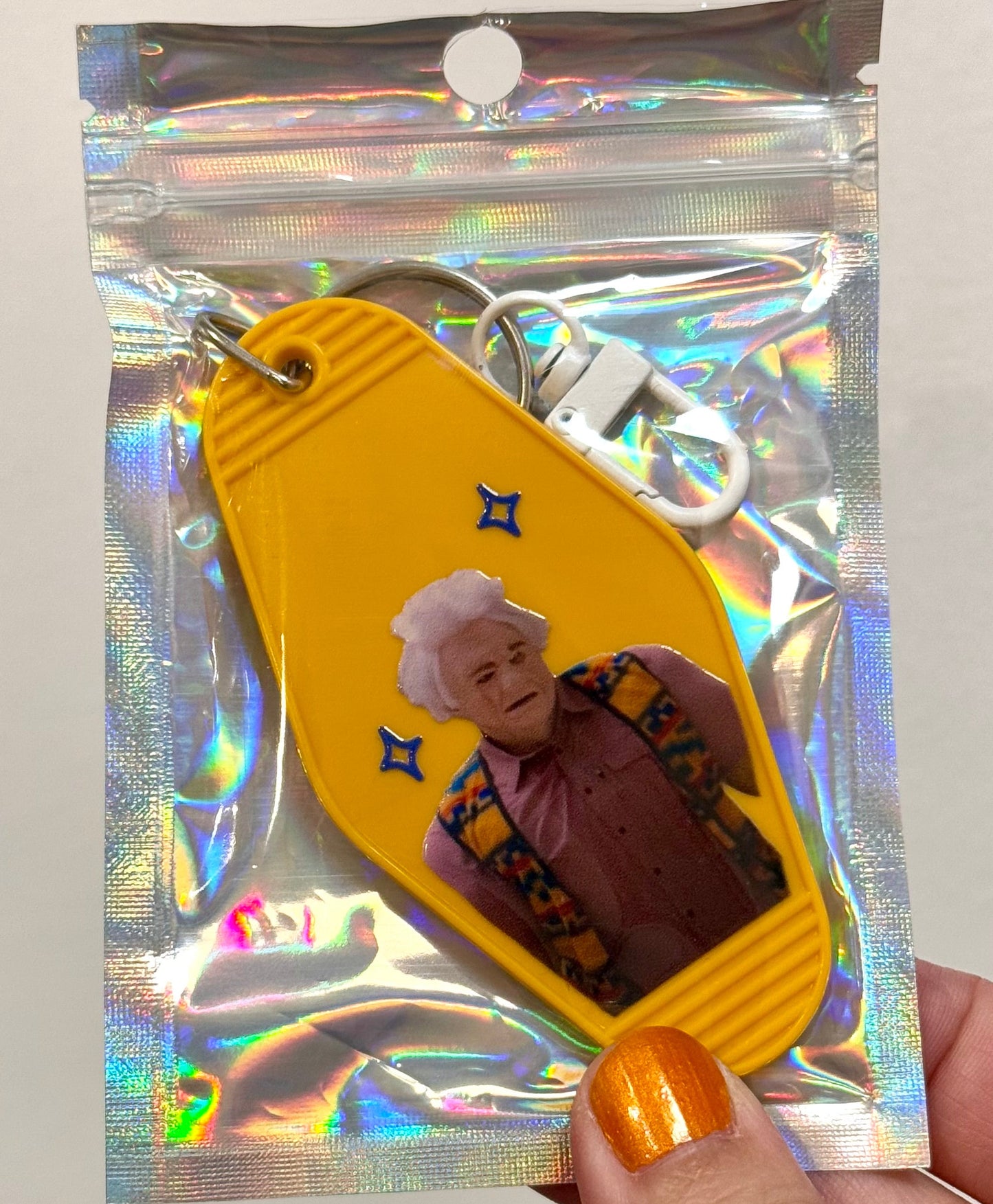 I Don't Even Want To Be Around Motel Keychain