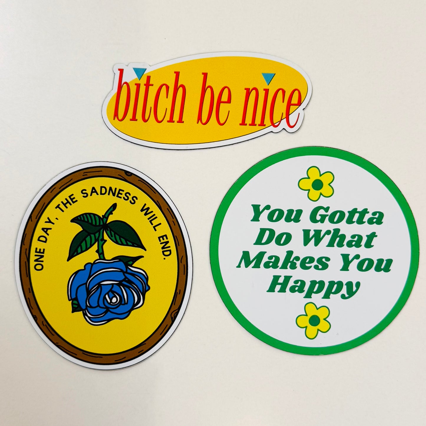 One Day The Sadness Will End Magnet