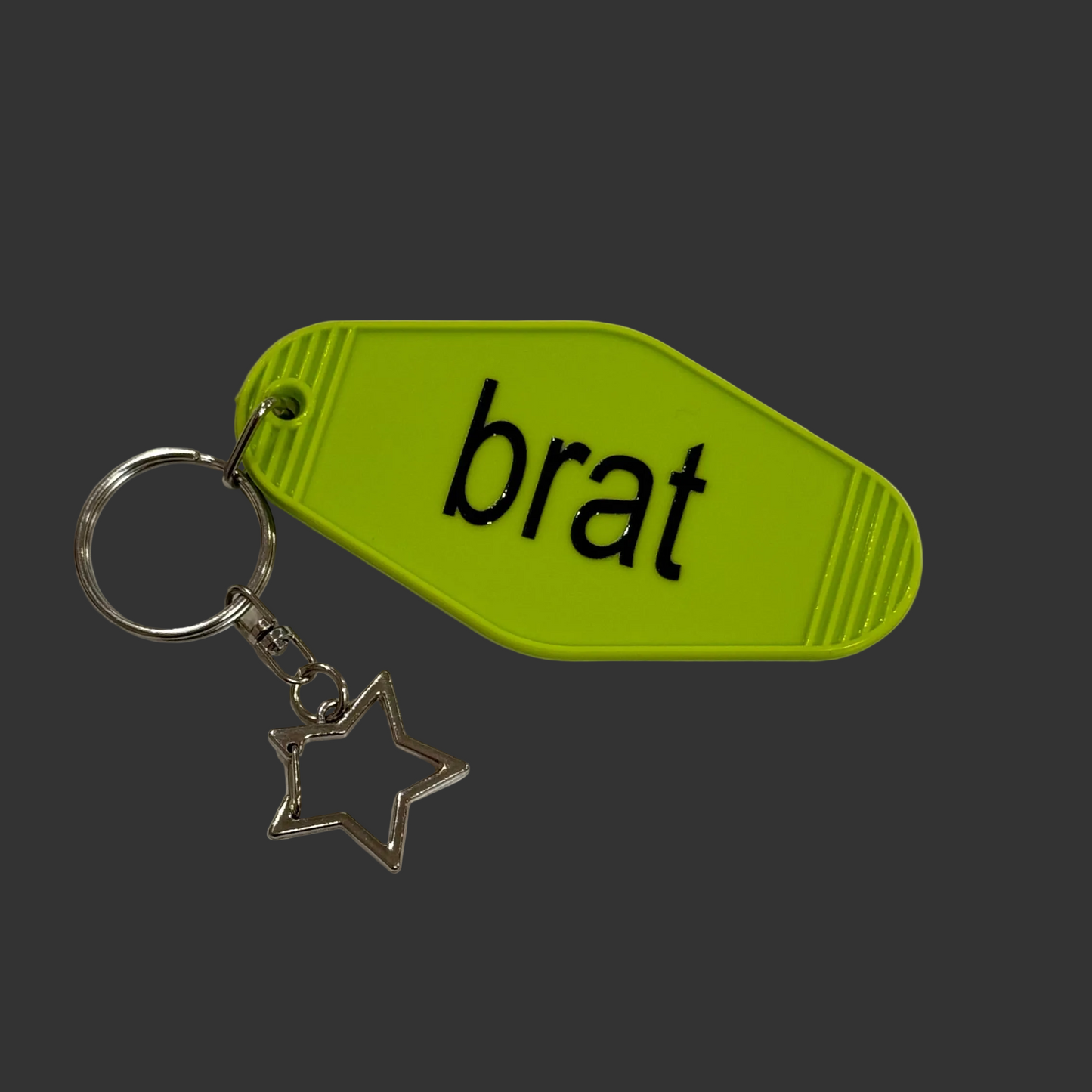 brat Motel Keychain