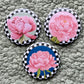 This Is May Racing Peony - 2.25" Button