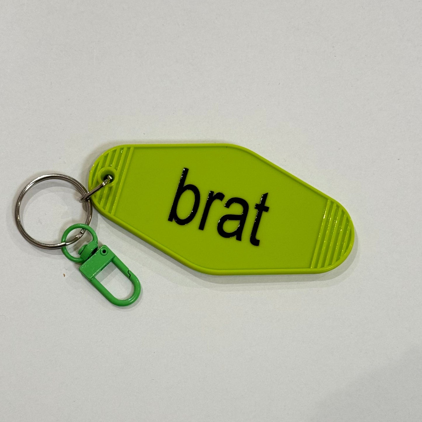 brat Motel Keychain