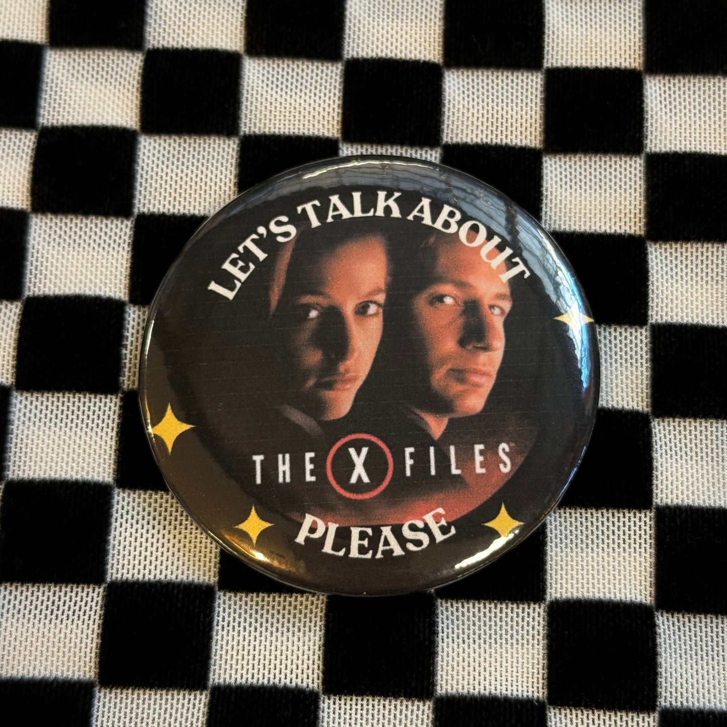 Let’s Talk About the X-Files 2.25" Button