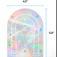 Speak Friend and Enter Rainbow Maker Doors of Durin LOTR Suncatcher