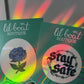 Blue Rose Rainbow Maker - Window Decal Sun Catcher