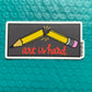 Art Is Hard Vinyl Sticker