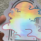 Galaxy Portal - Holographic Sticker