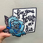 Fix Your Hearts or Die - Embroidered Patch