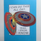 I Can Do This All Day - 4 x 6" Print - Postcard