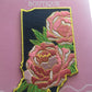 Indiana Peony - State Flower Embroidered Patch