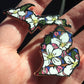 Michigan Apple Blossom Pin - State Flower Series - MI