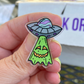 UF’O’Lantern *Acrylic* Pin w/ free mystery sticker