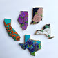Texas Bluebonnet - State Flower Hard Enamel Pin