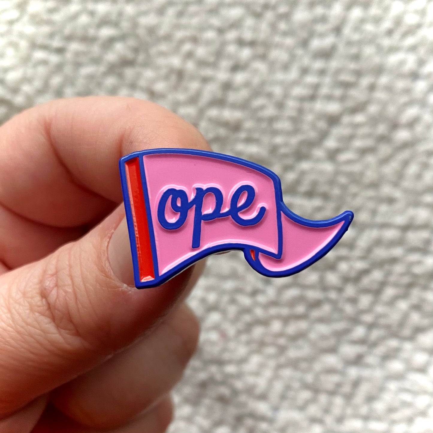Ope Enamel Pin - Soft Enamel Pin