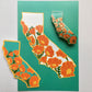 California Poppy - 4 x 6" Print - Postcard