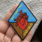 Heart Is On The Floor - Vinyl Sticker - Discontinued Design, Profits donated