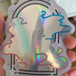 Galaxy Portal - Holographic Sticker