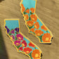 California Poppy SUNSET Variant - 3" Vinyl Sticker