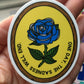 Antique Flower in Frame - One Day Vinyl Sticker