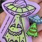 UF’O’Lantern *Acrylic* Pin w/ free mystery sticker